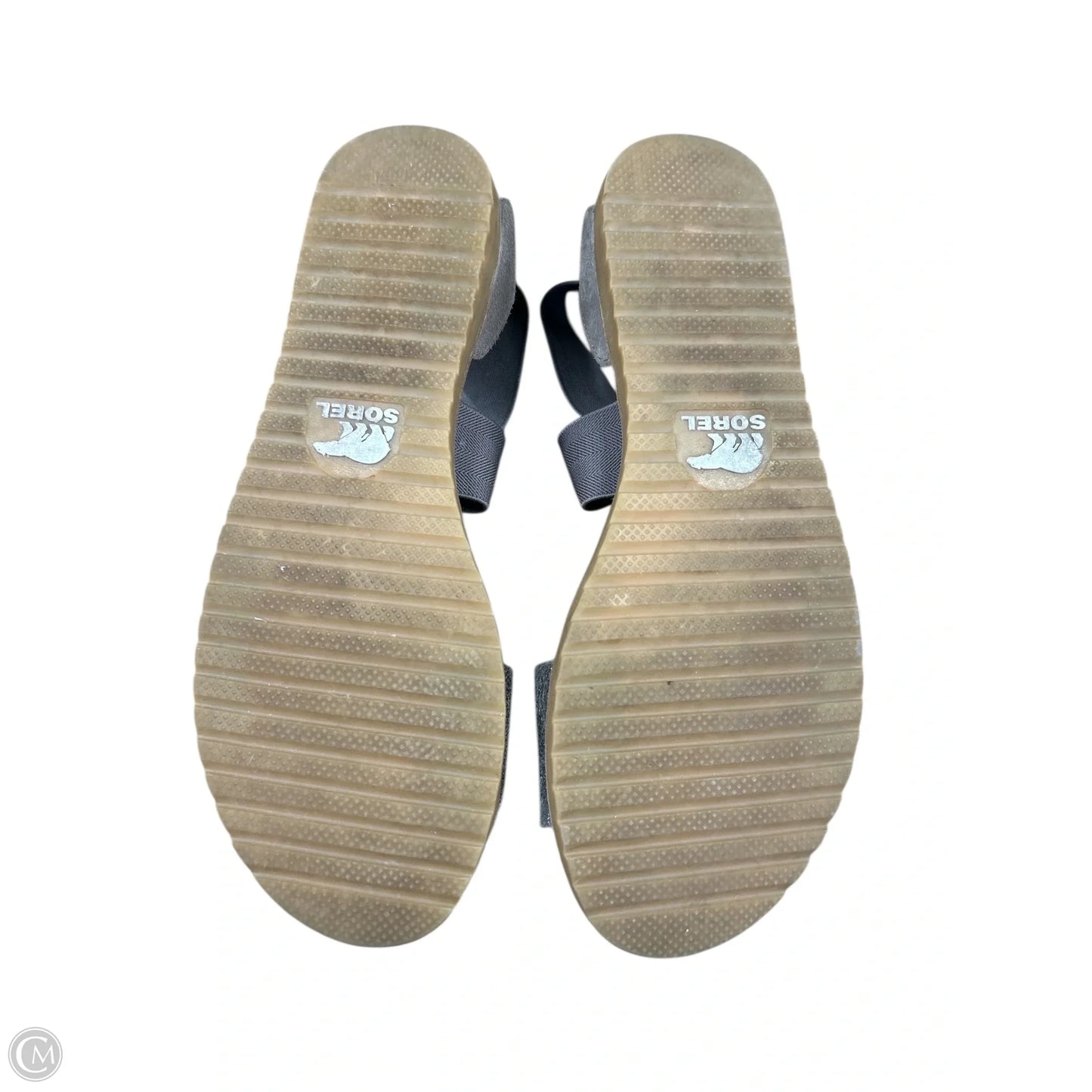 Sandals Flats By Sorel In Gold, Size: 9