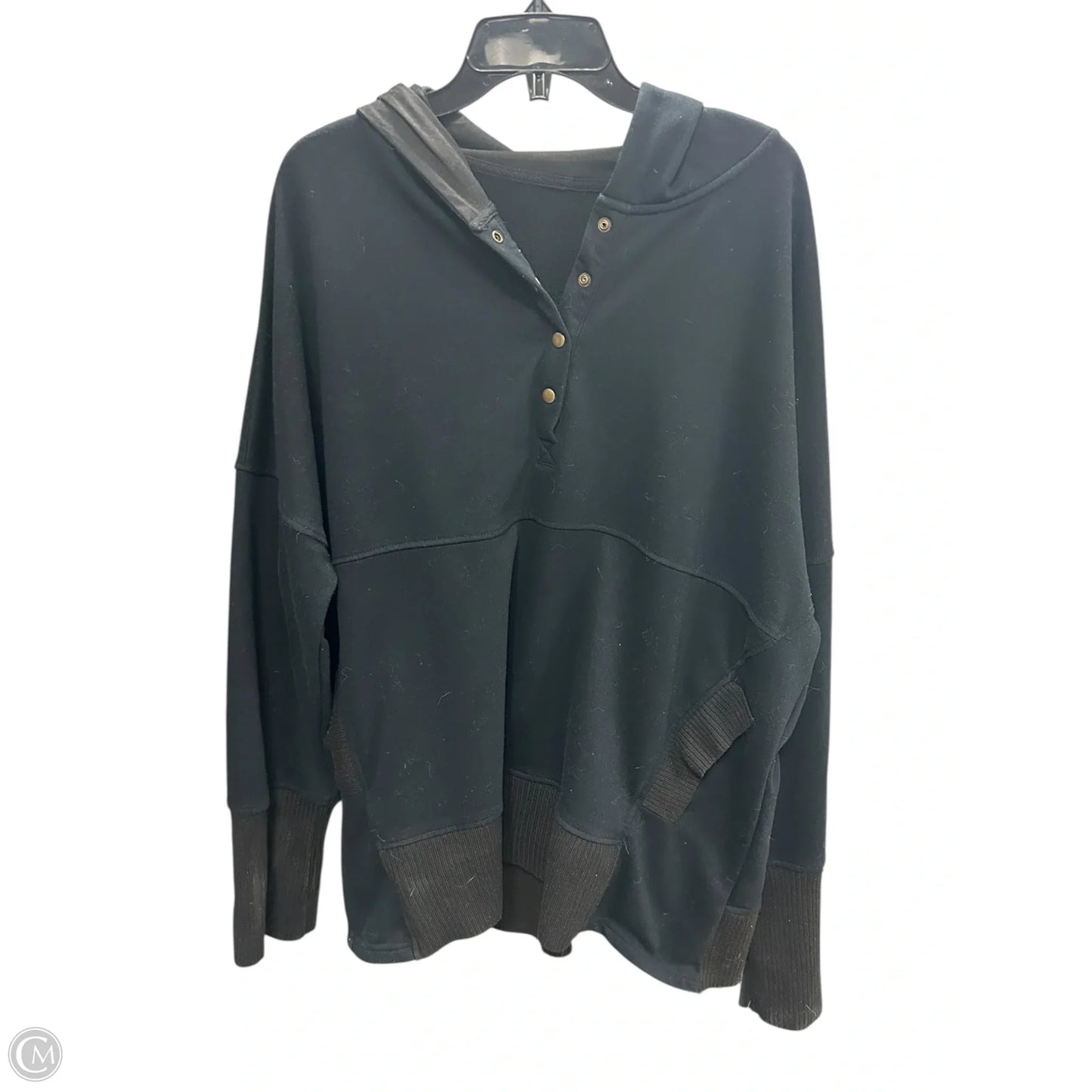 Sweatshirt Hoodie By Cmf In Black, Size: Xxl