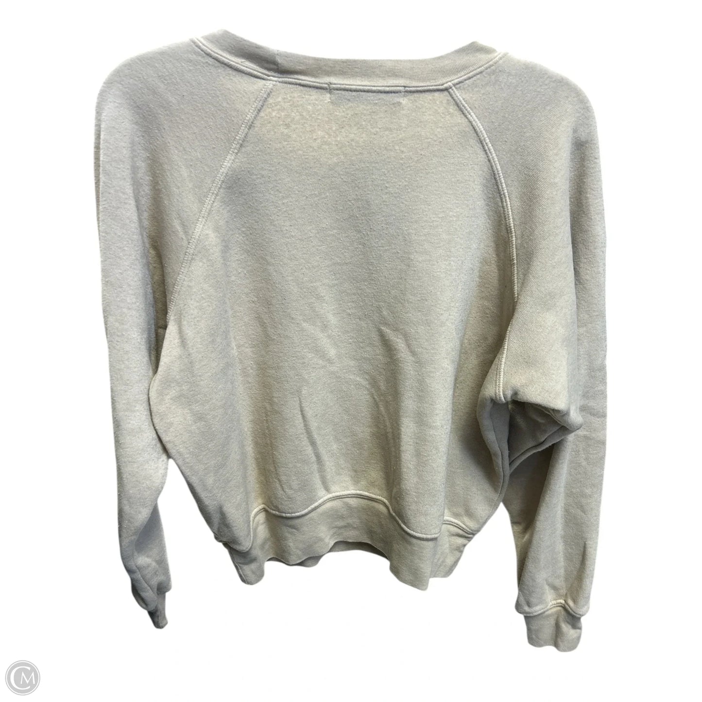 Sweatshirt Crewneck By Daydreamer In Tan, Size: S