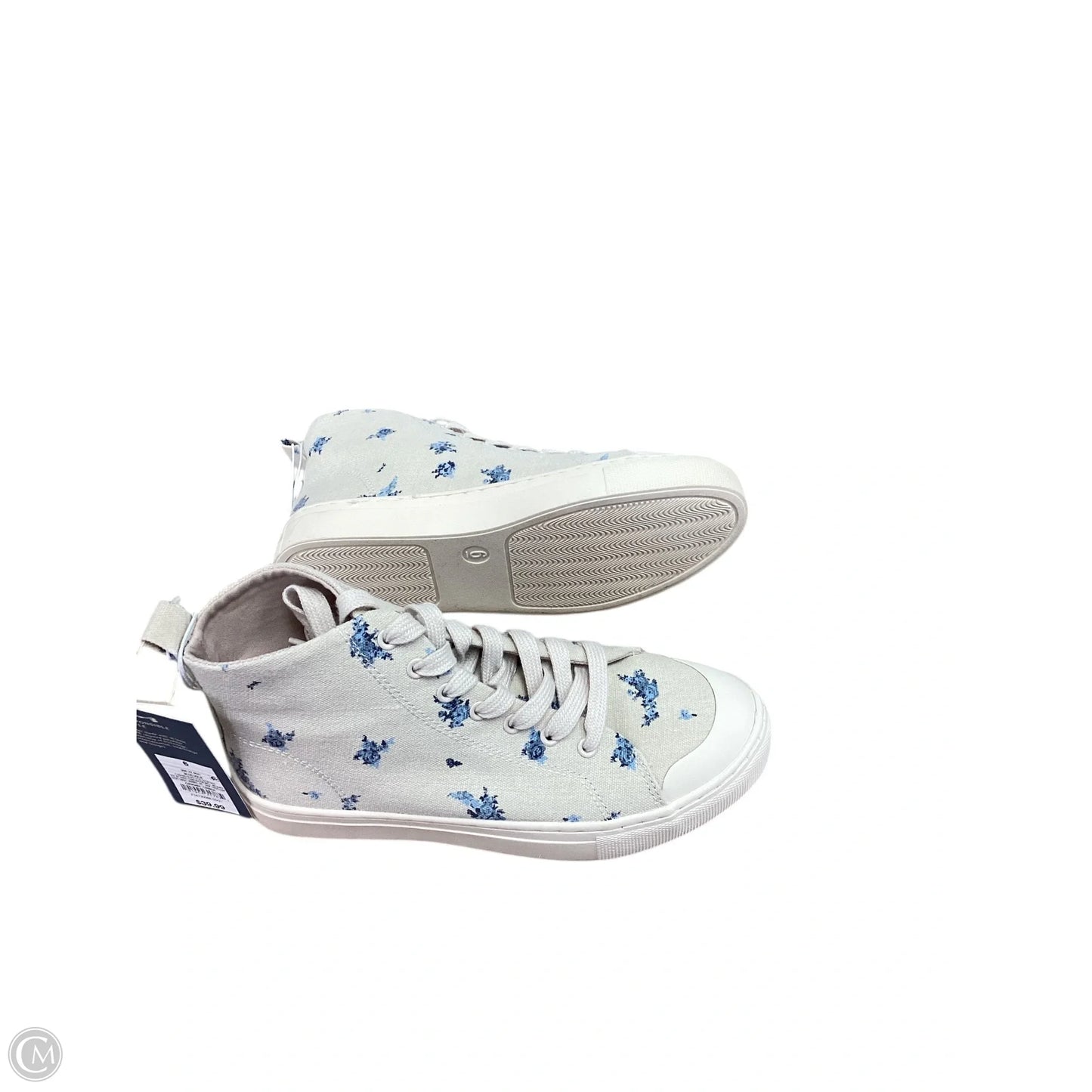 Shoes Sneakers By Universal Thread In Floral Print, Size: 6