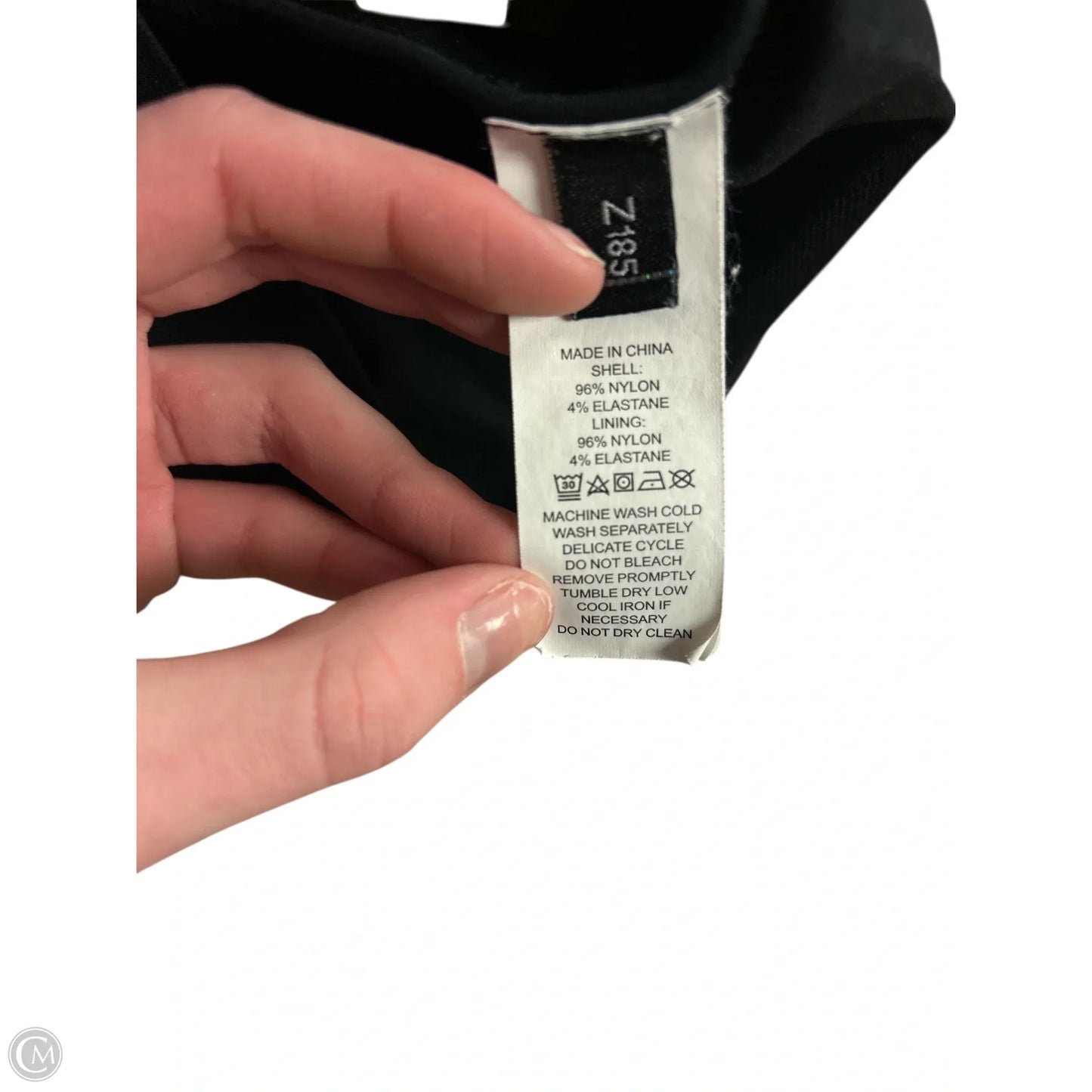 Athletic Bra By Cma In Black, Size: M