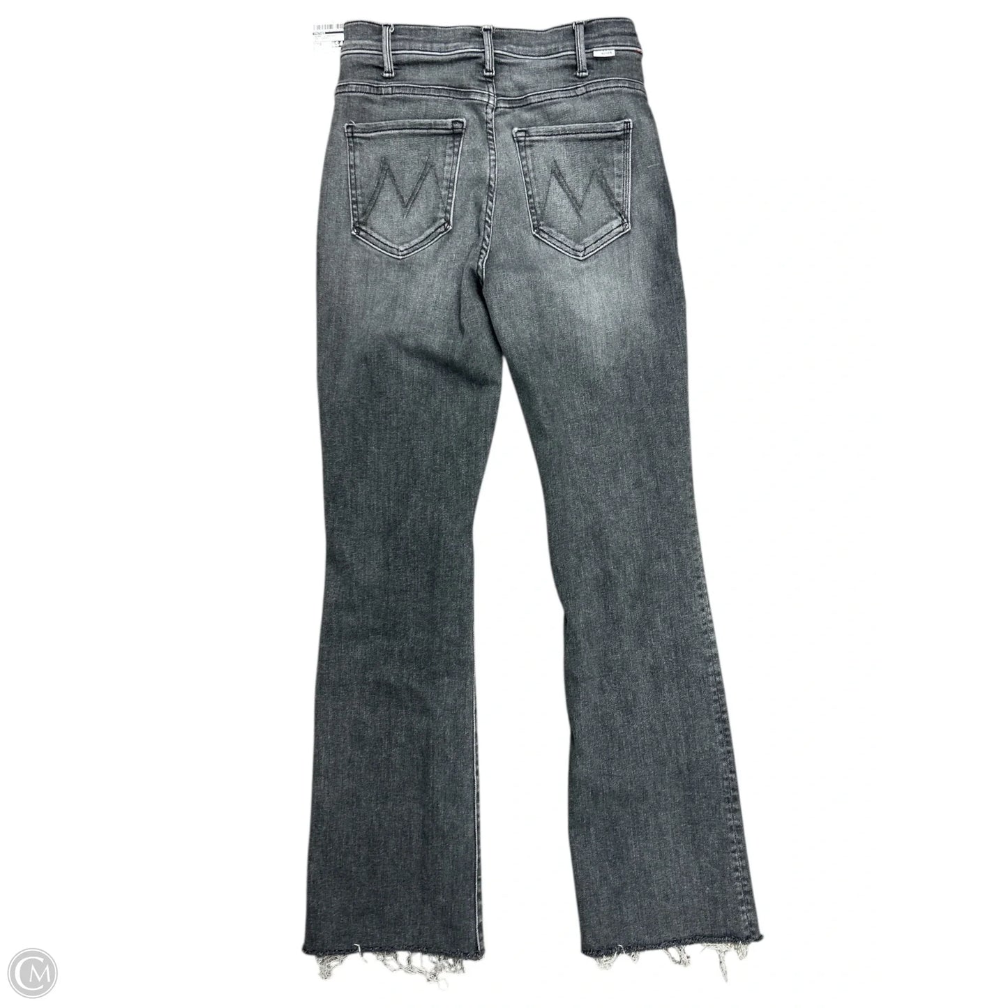 Jeans Straight By Mother In Grey Denim, Size: 2
