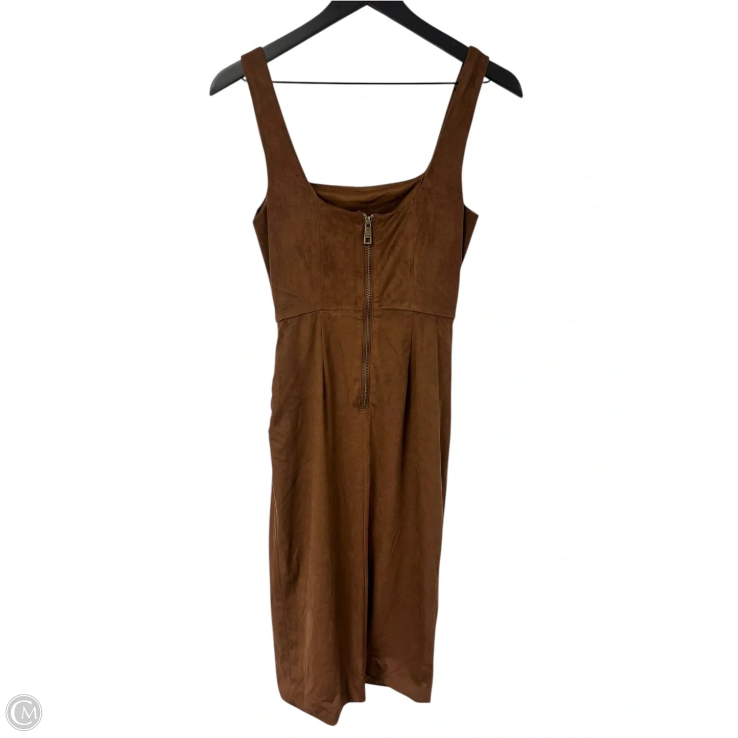 Dress Casual Midi By Steve Madden In Brown, Size: 0