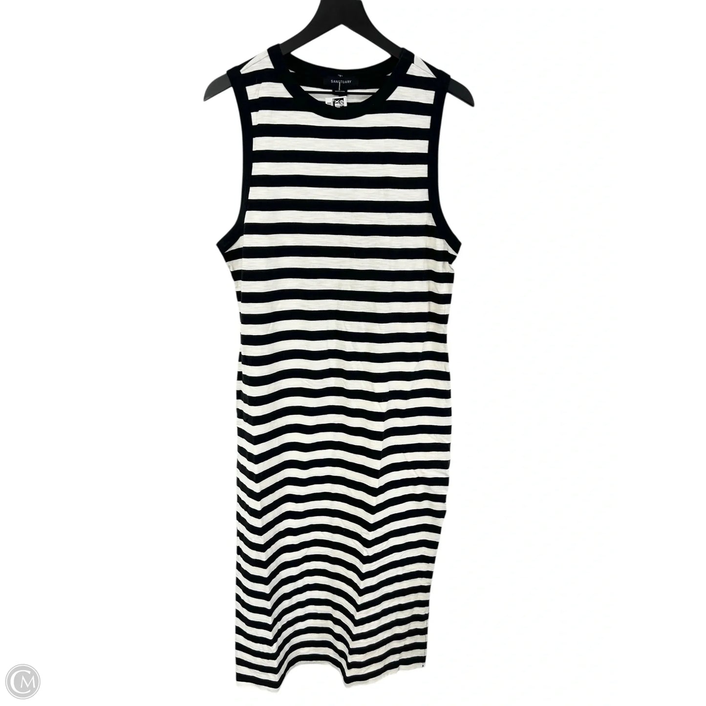 Dress Casual Maxi By Sanctuary In Black & White, Size: L