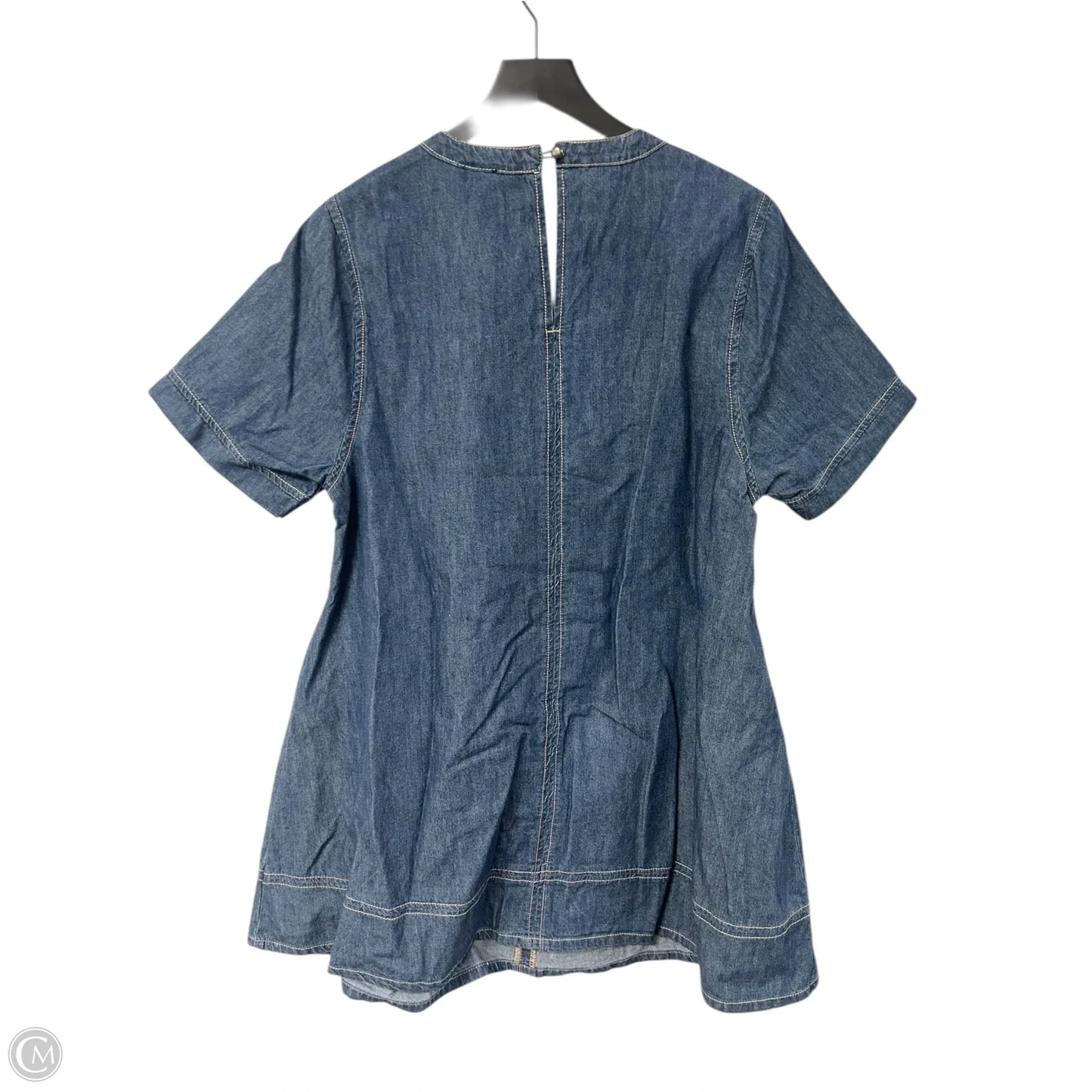 Dress Casual Short By Torrid In Blue Denim, Size: M