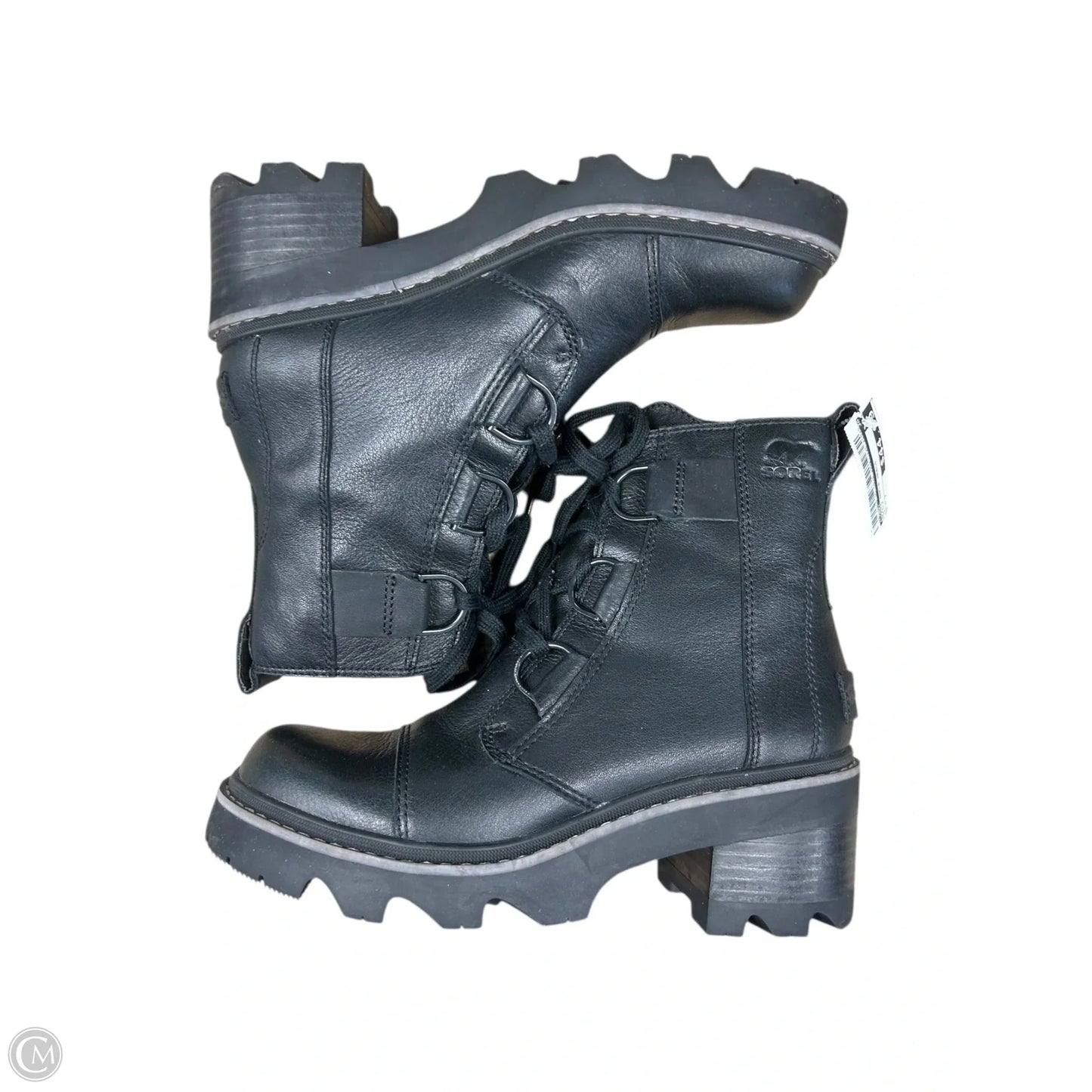 Boots Ankle Heels By Sorel In Black, Size: 7