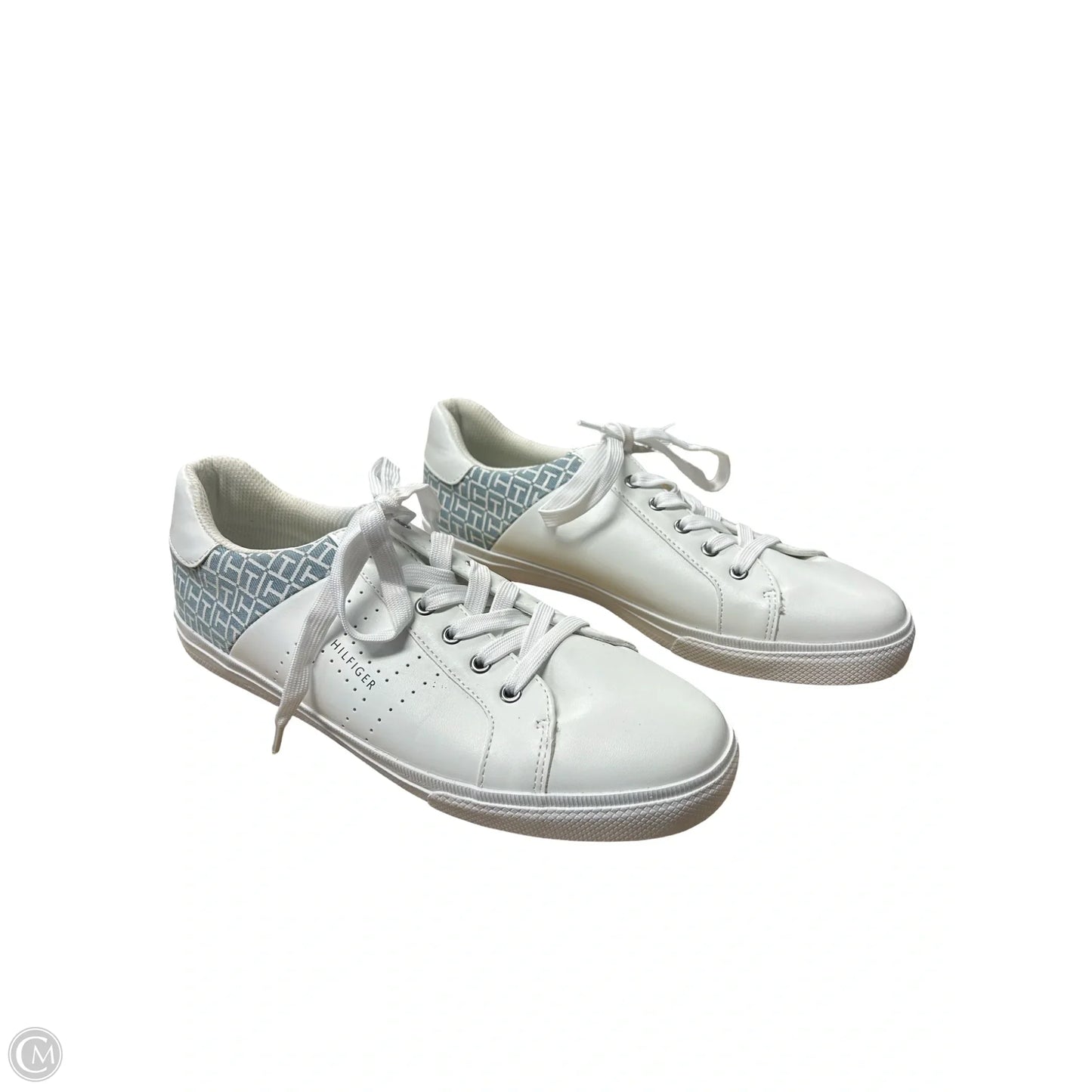 Shoes Sneakers By Tommy Hilfiger In Blue & White, Size: 11