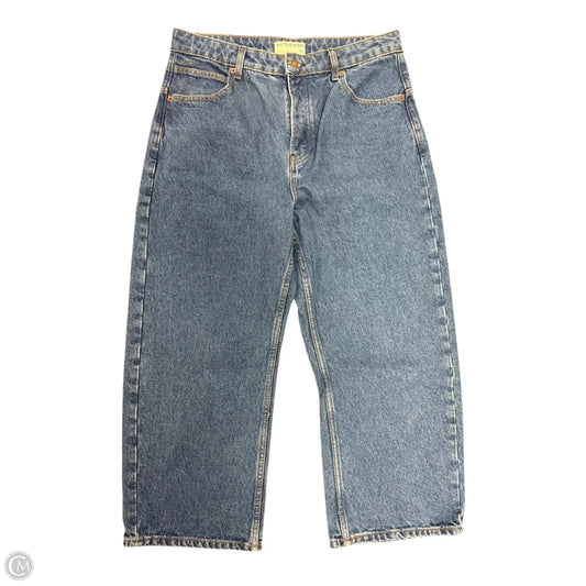Jeans Wide Leg By We The Free In Blue Denim, Size: 10
