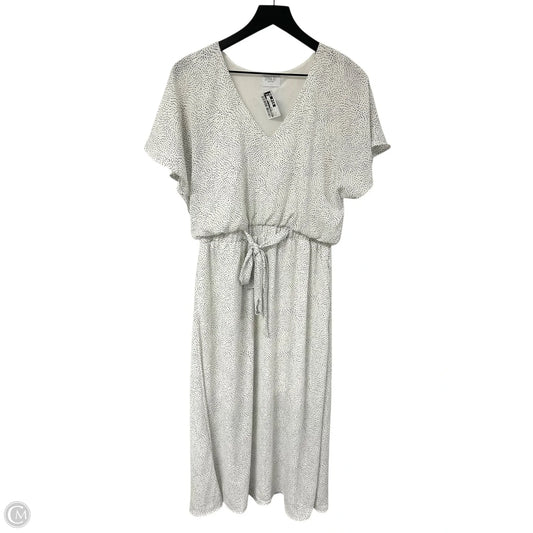 Dress Casual Maxi By Sienna Sky In Black & White, Size: L