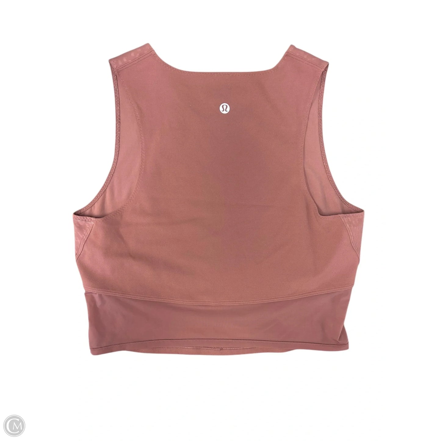 Athletic Tank Top By Lululemon In Pink, Size: 4