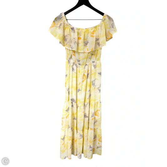 Dress Casual Maxi By The Nines In Yellow, Size: S