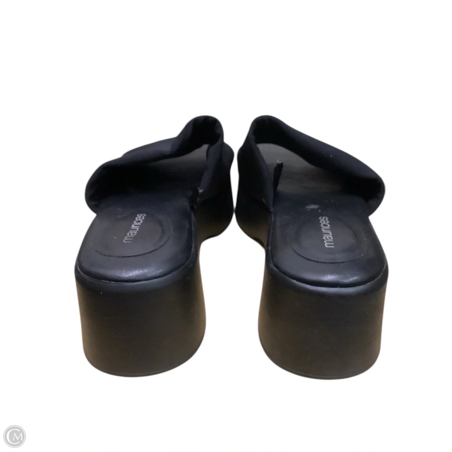 Sandals Flats By Maurices In Black, Size: 9