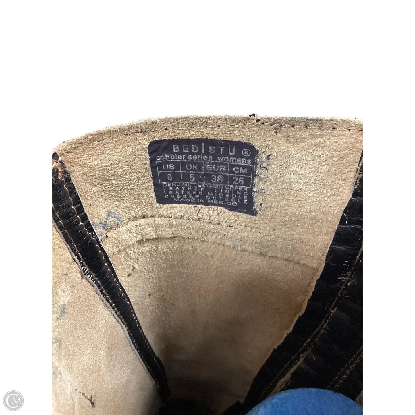 Boots Leather By Bed Stu In Black, Size: 8