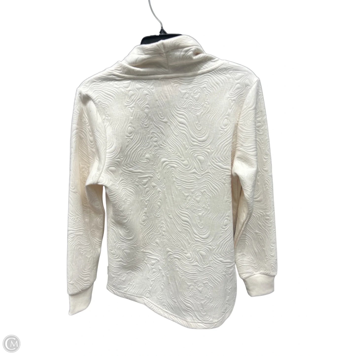 Sweatshirt Collar By Bearpaw In Cream, Size: S