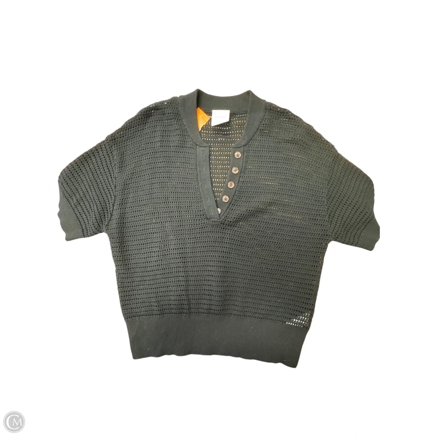 Sweater Short Sleeve By Varley In Black, Size: L