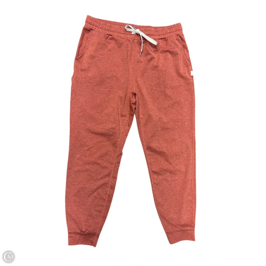Athletic Pants By Vuori In Orange, Size: M