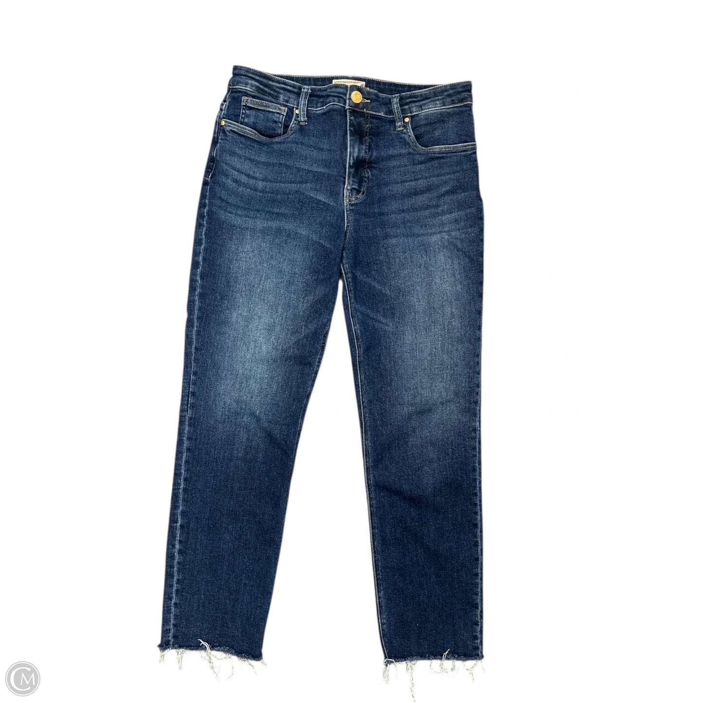 Jeans Straight By Kut In Blue Denim, Size: 10