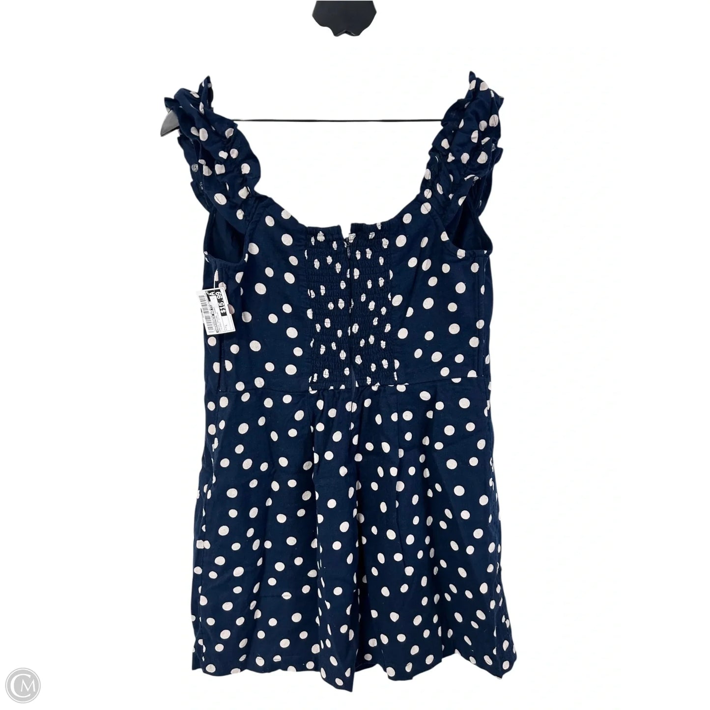 Dress Casual Short By Abercrombie And Fitch In Polkadot Pattern, Size: L
