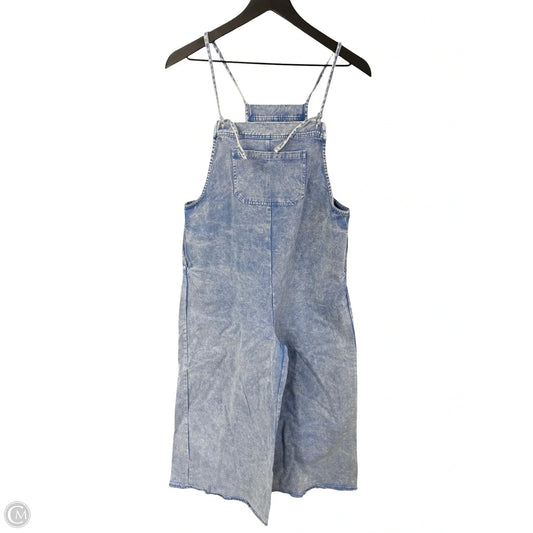 Jumpsuit By Peach Love Cream California In Blue Denim, Size: M