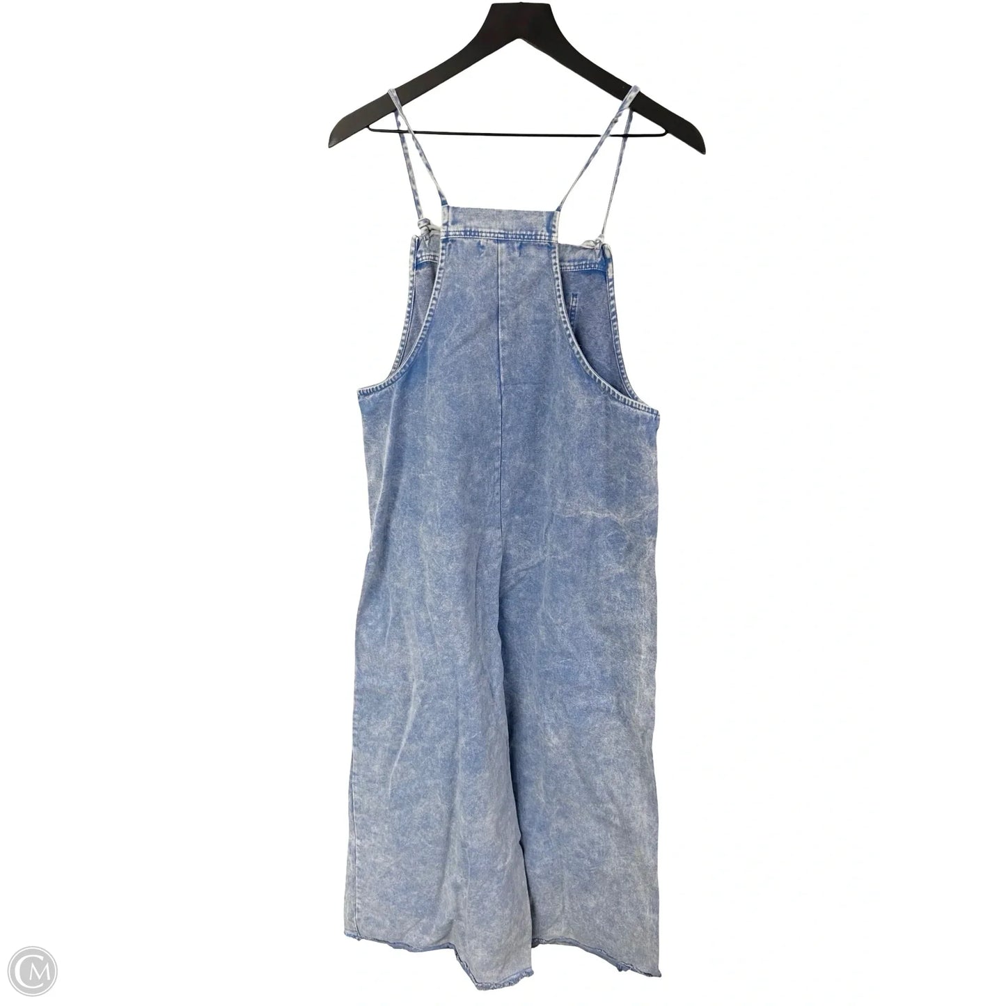 Jumpsuit By Peach Love Cream California In Blue Denim, Size: M