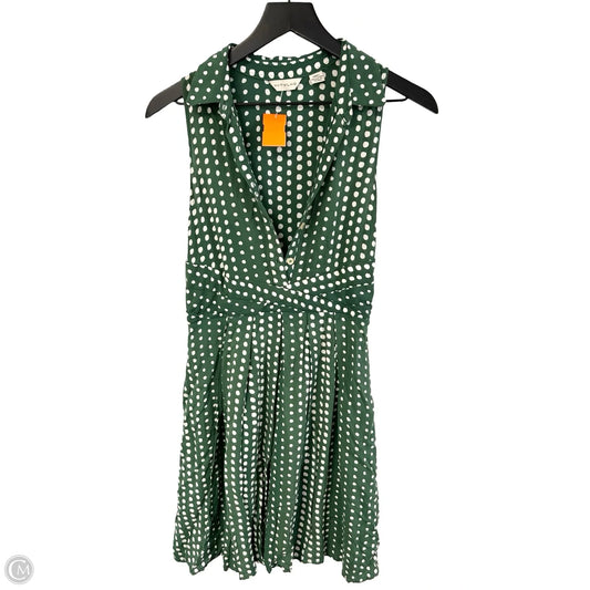 Dress Casual Short By Cmc In Green & White, Size: S