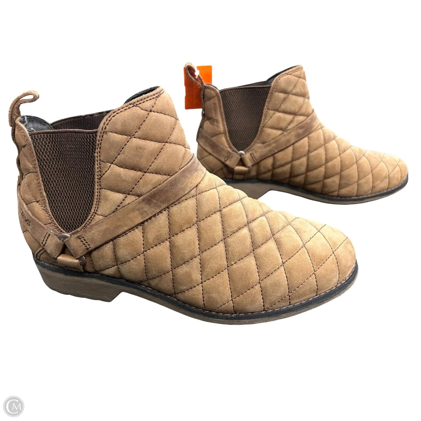 Boots Ankle Flats By Teva In Brown, Size: 9.5