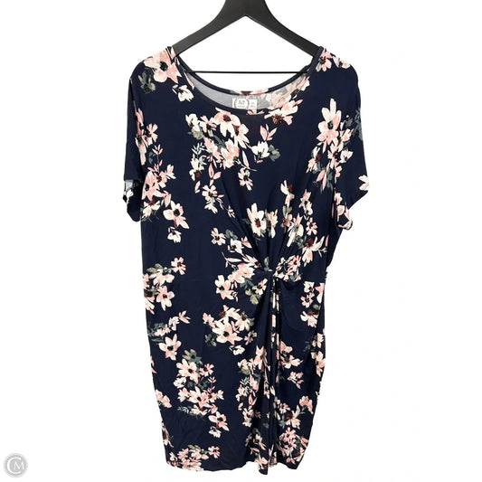 Dress Casual Short By Maurices In Floral Print, Size: Xxl