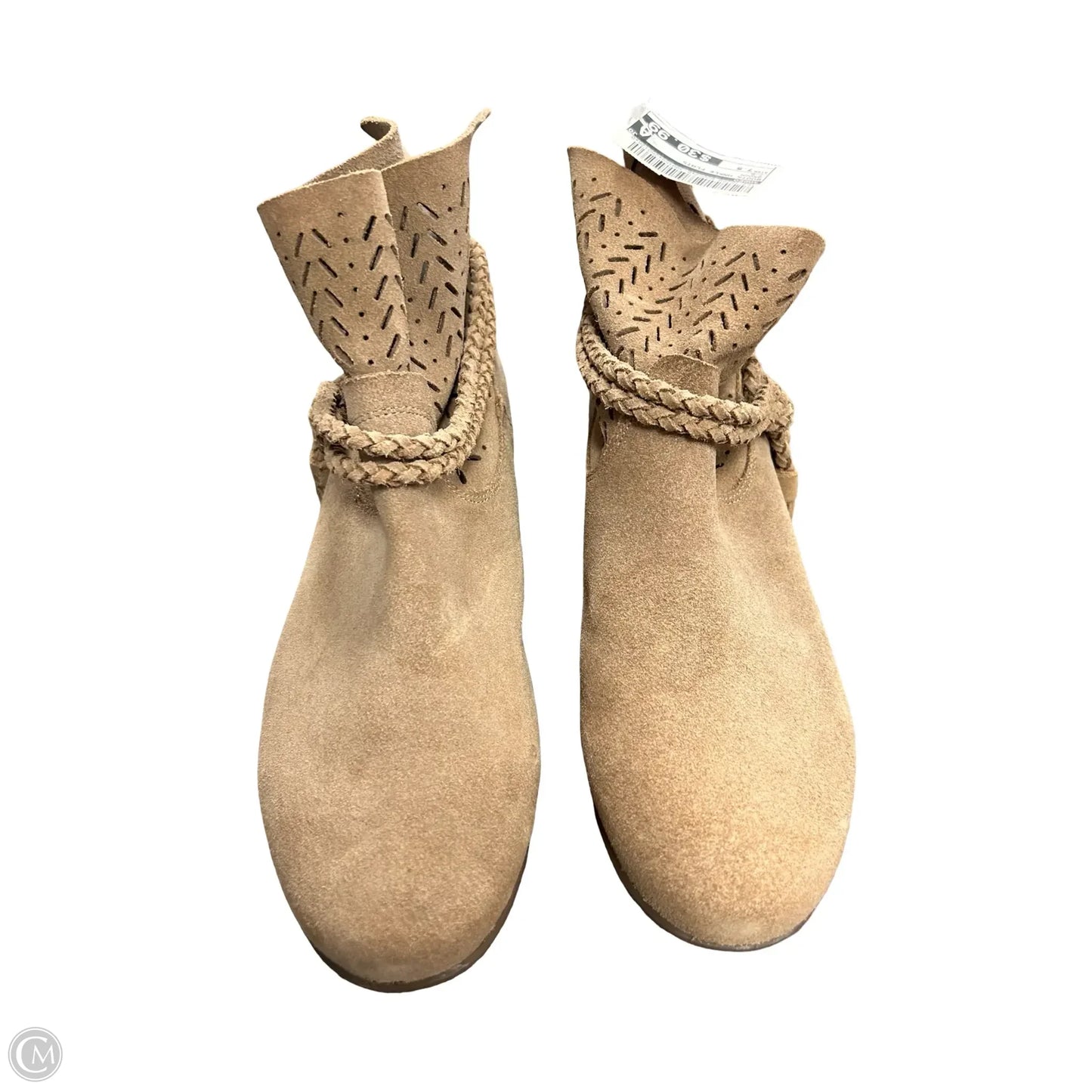 Boots Ankle Flats By Abeo In Brown, Size: 7.5