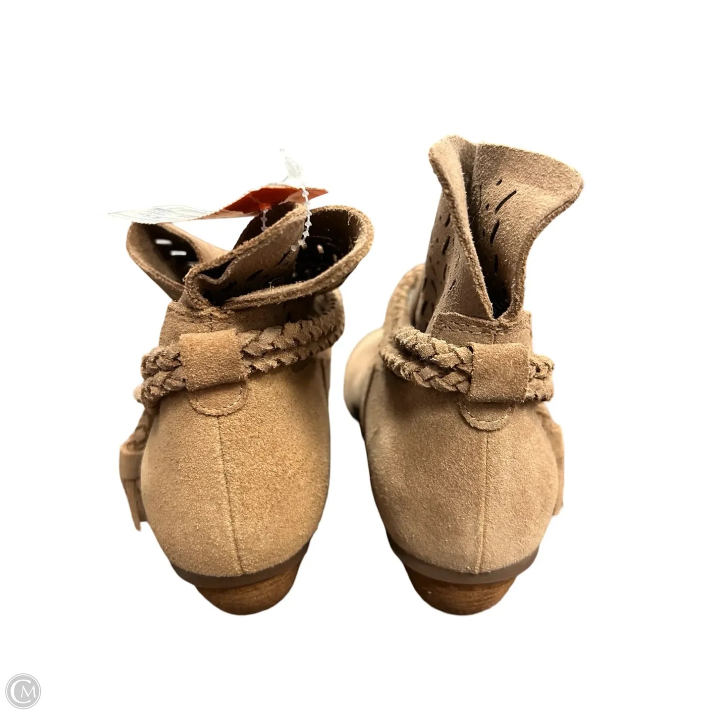 Boots Ankle Flats By Abeo In Brown, Size: 7.5