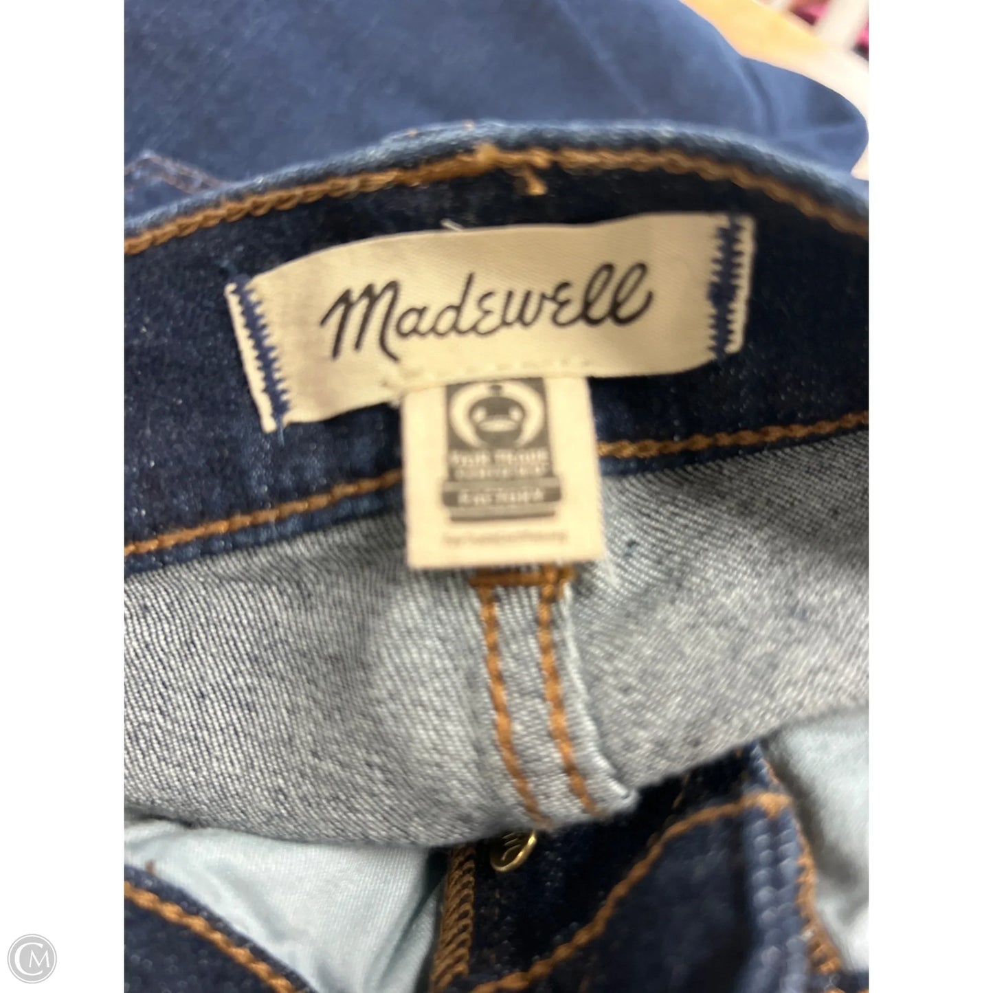 Jeans Boot Cut By Madewell In Blue Denim, Size: 8