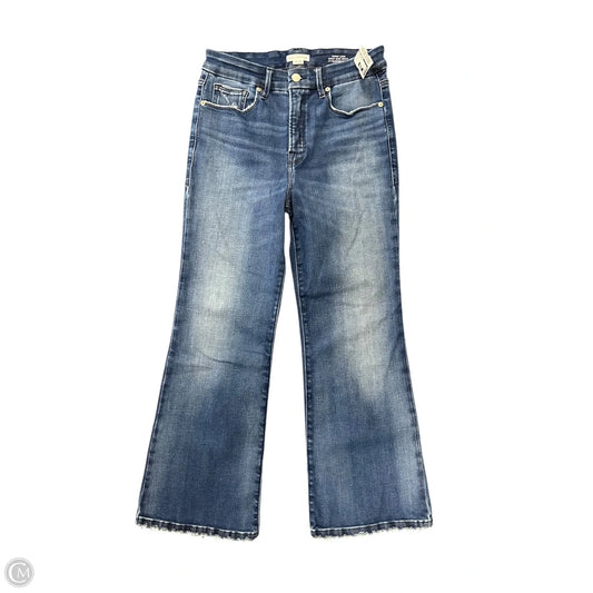 Jeans Boot Cut By Good American In Blue Denim, Size: 8