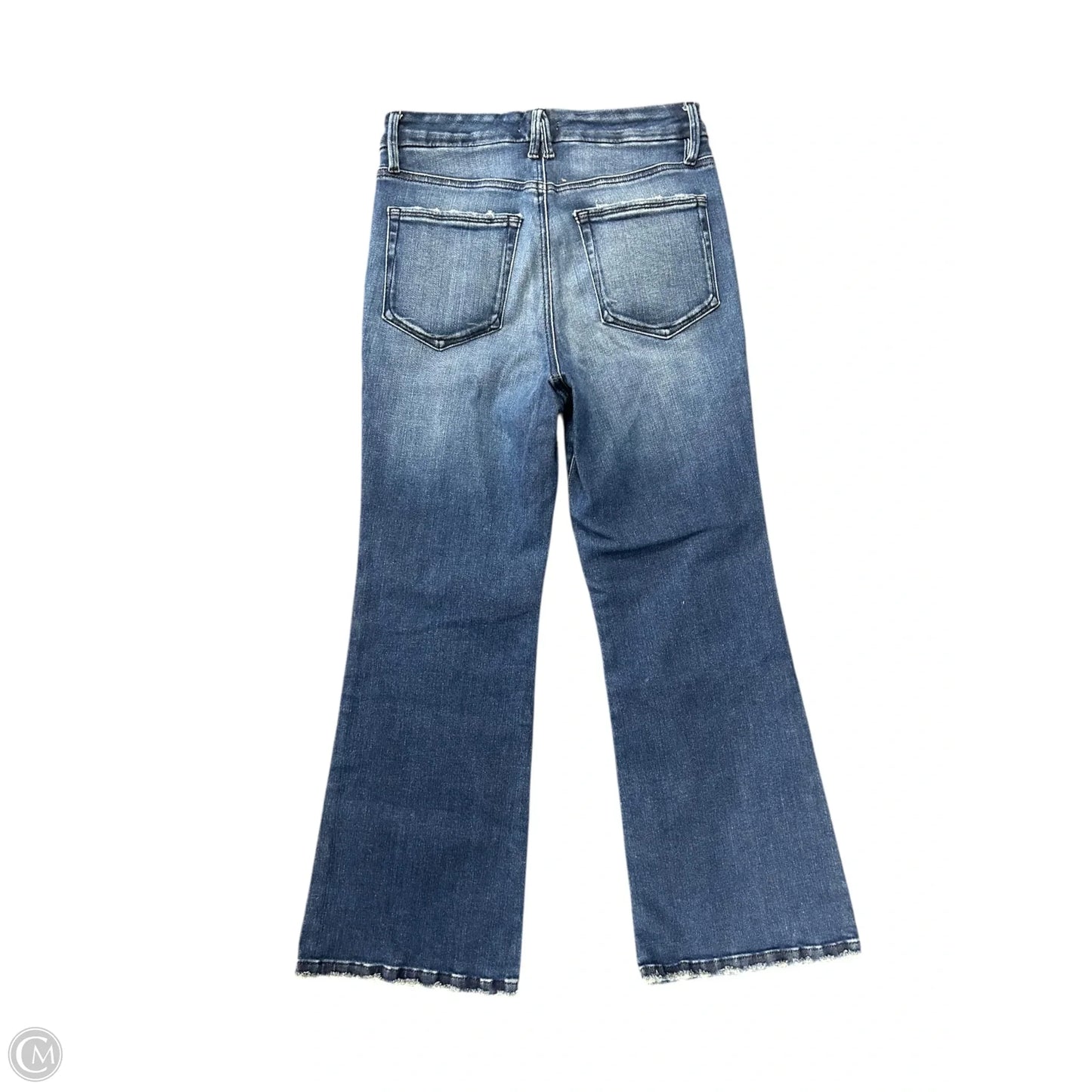 Jeans Boot Cut By Good American In Blue Denim, Size: 8