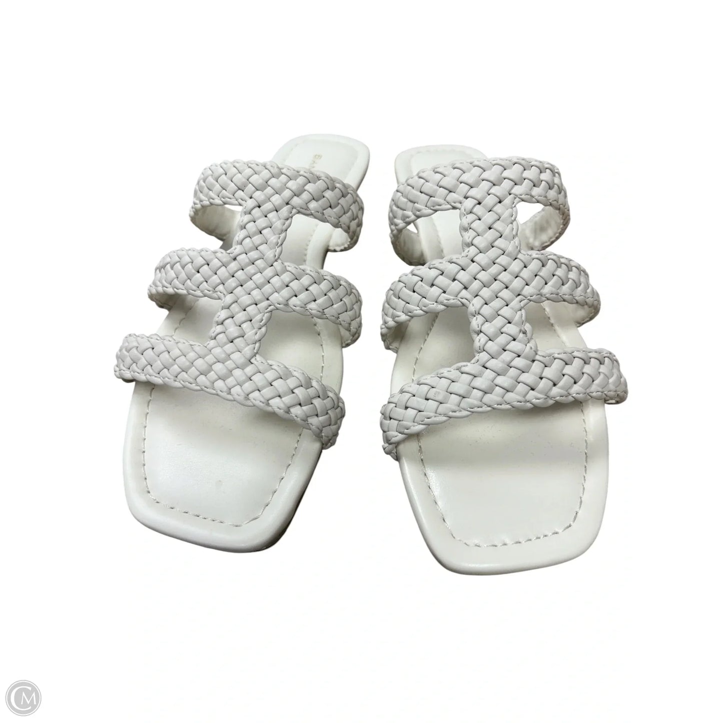 Sandals Flats By Bandolino In White, Size: 7.5