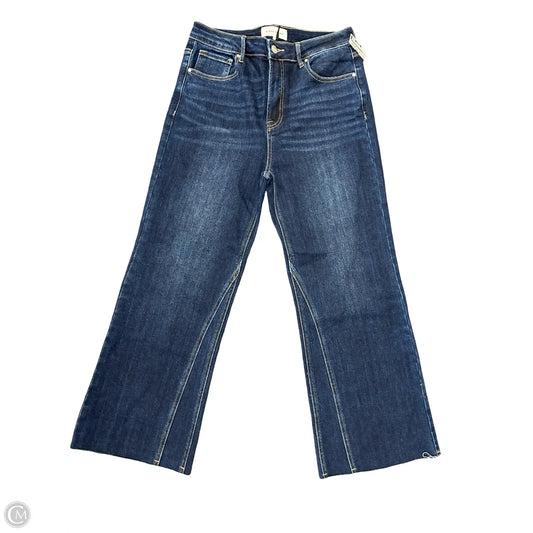 Jeans Straight By Risen In Blue Denim, Size: 12