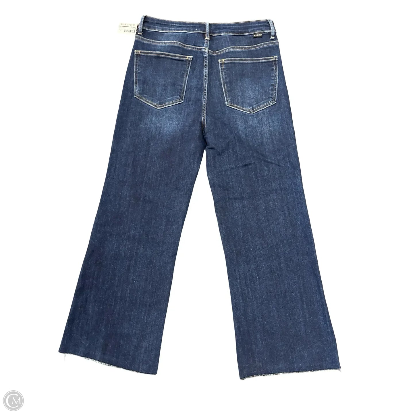 Jeans Straight By Risen In Blue Denim, Size: 12