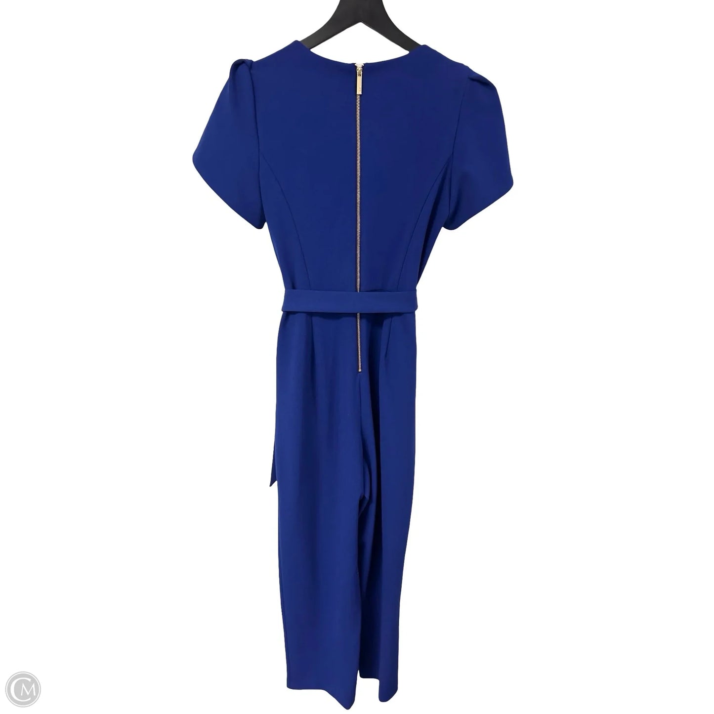 Jumpsuit By Calvin Klein In Blue, Size: 8