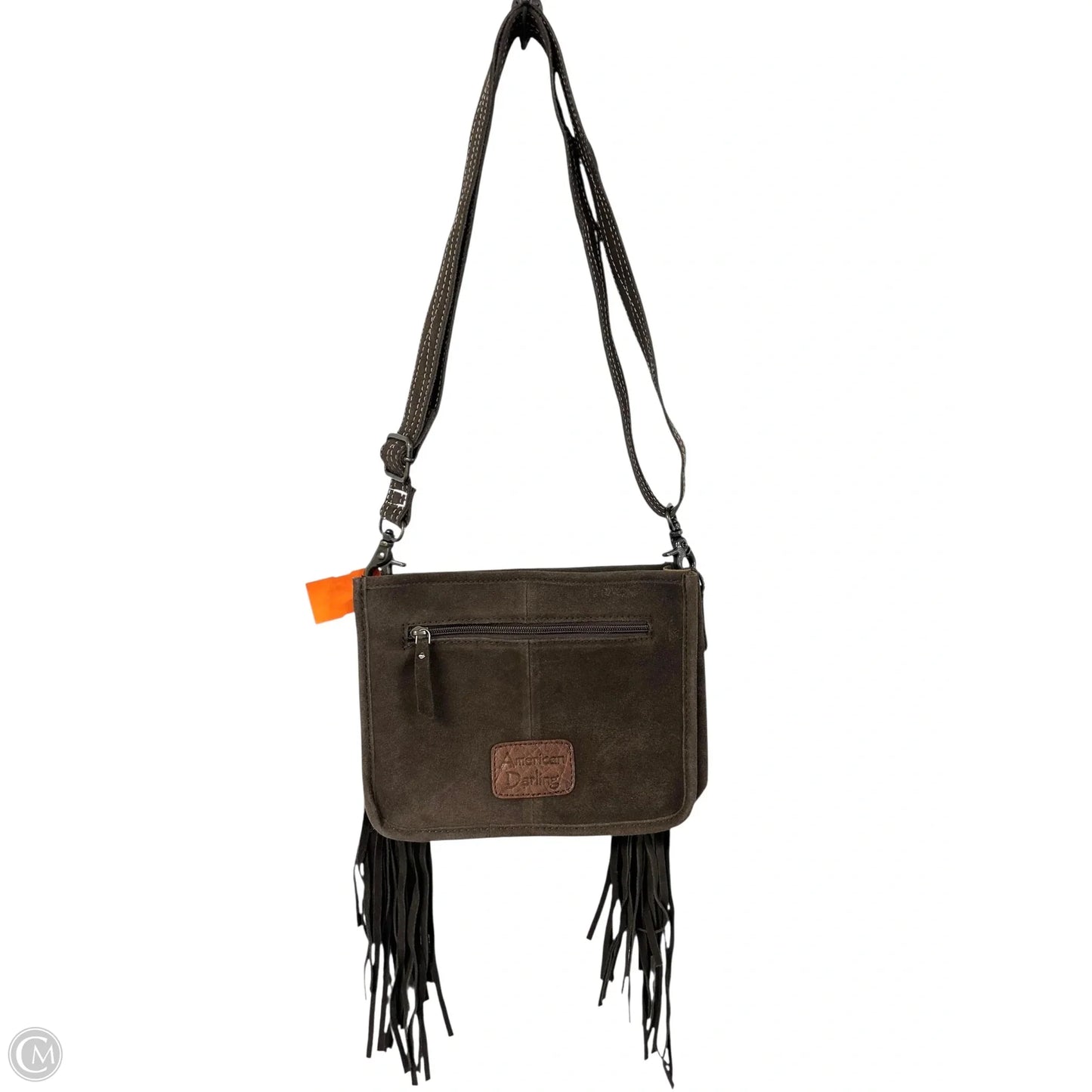 Crossbody Leather By Cmb, Size: Medium