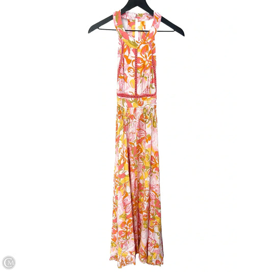 Dress Casual Maxi By Abel The Label In Floral Print, Size: M