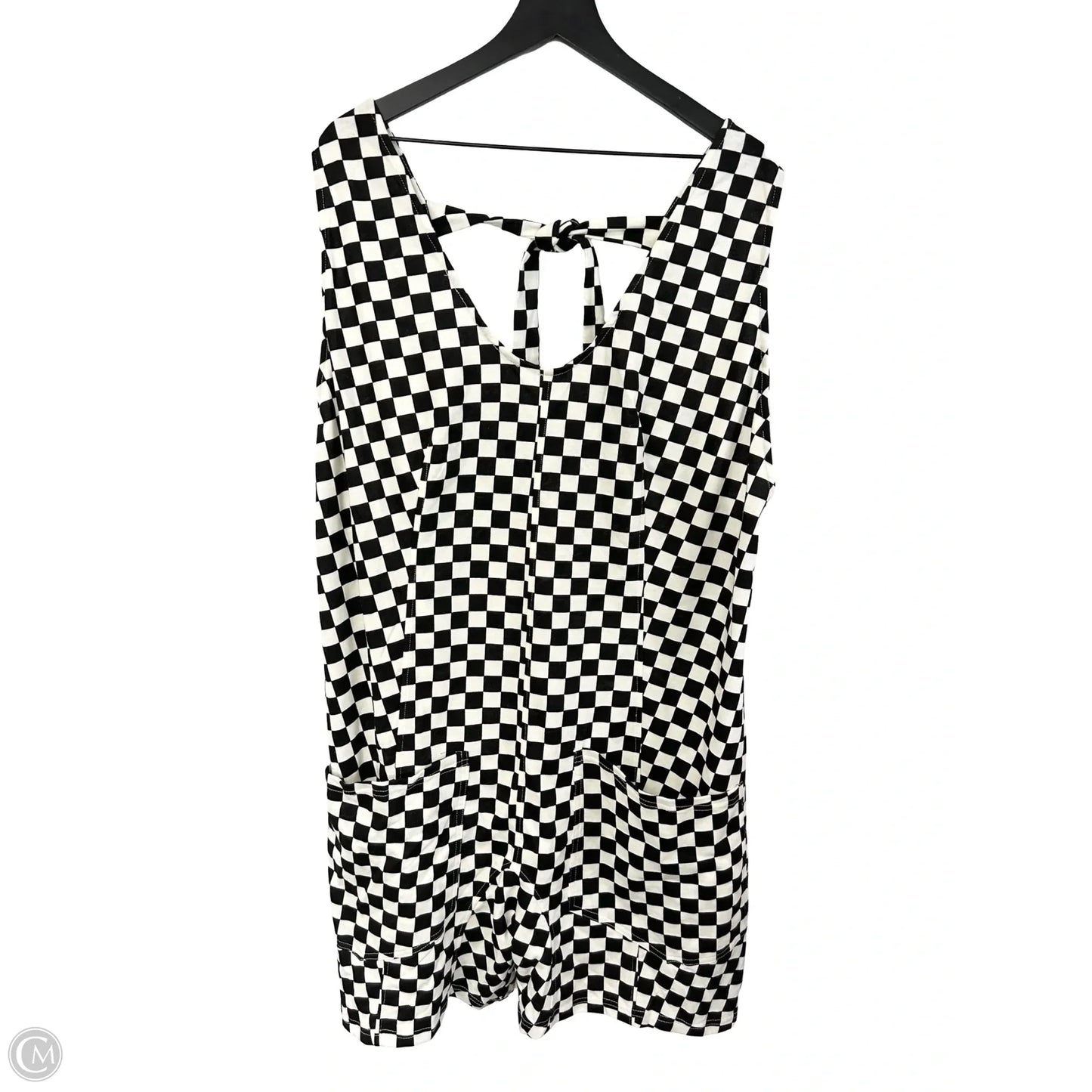 Romper By Cmc In Black & White, Size: 3x