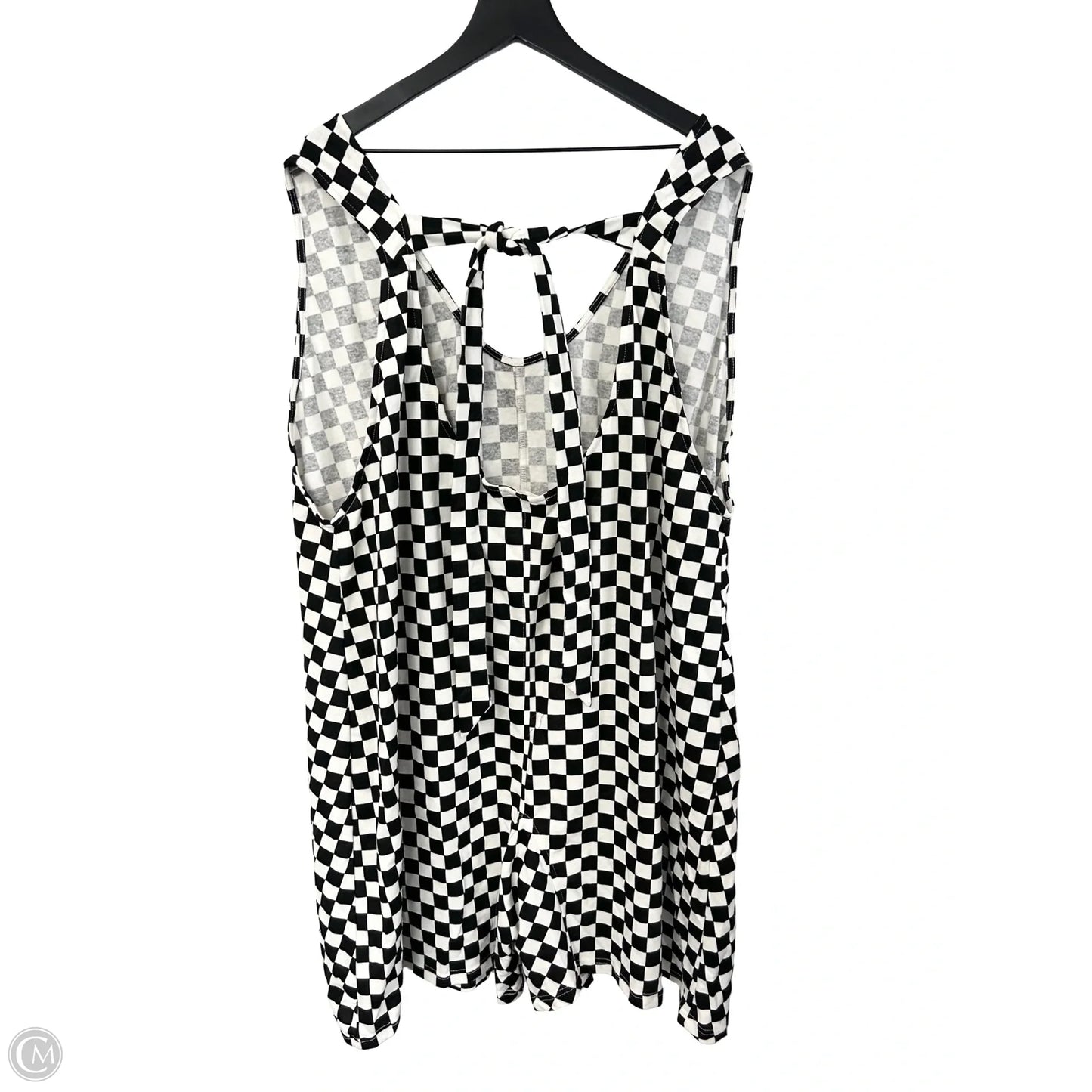Romper By Cmc In Black & White, Size: 3x