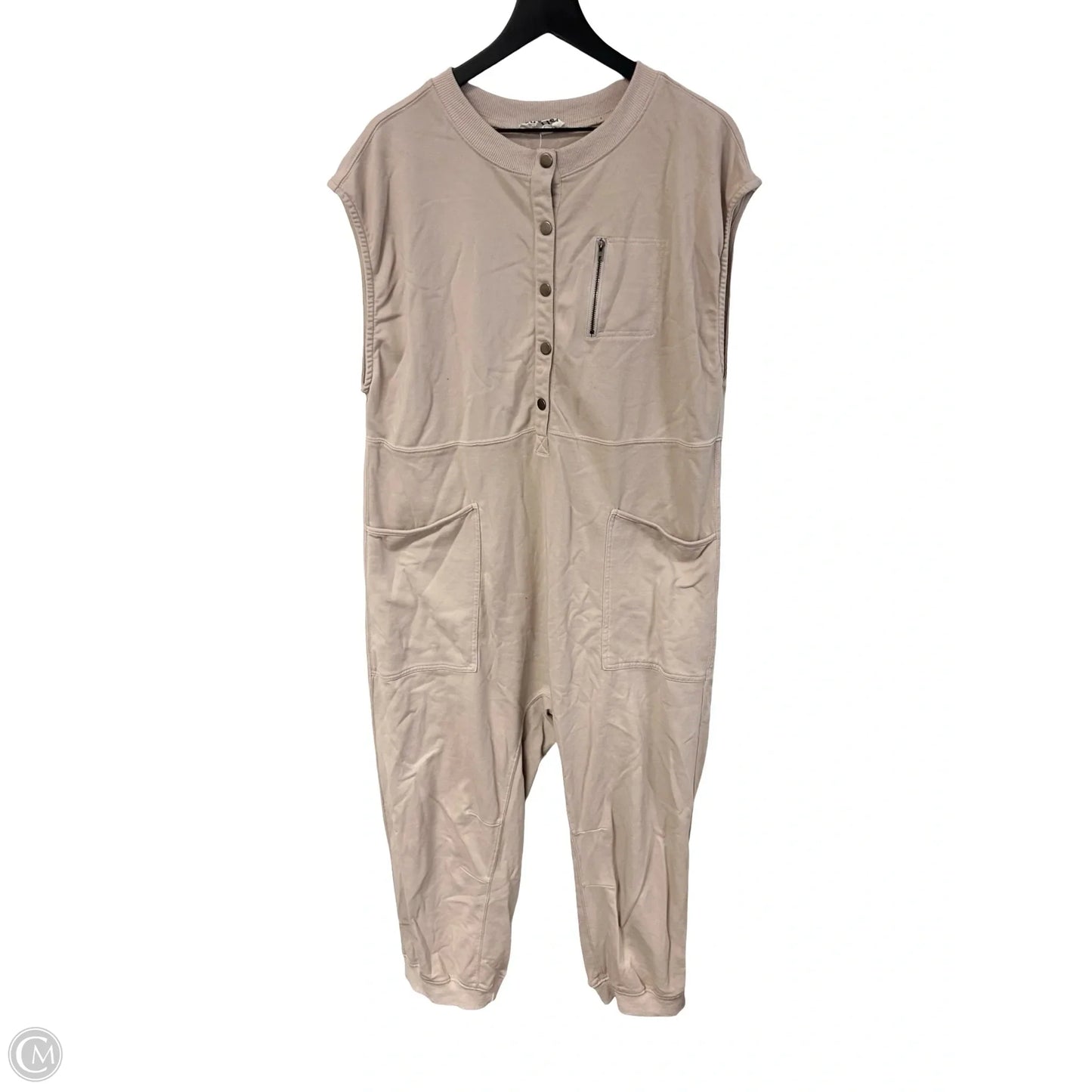 Jumpsuit By Wishlist In Tan, Size: L