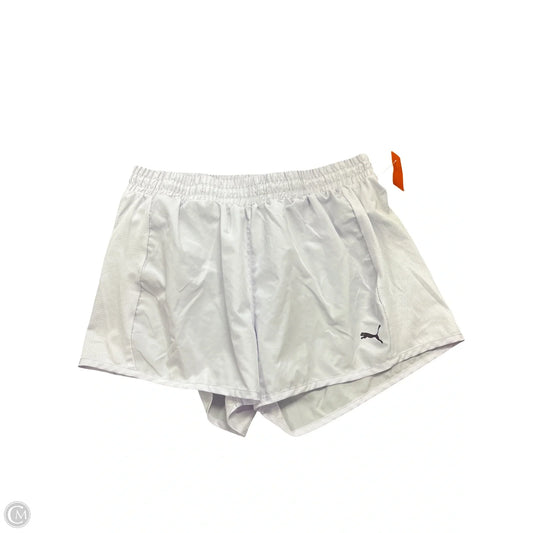 Athletic Shorts By Puma In Purple, Size: L