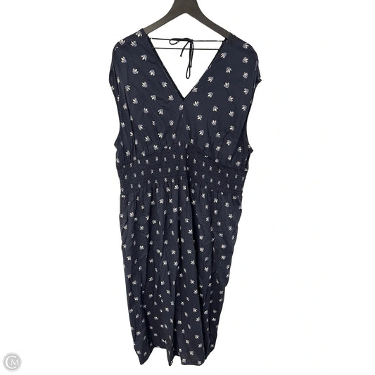 Dress Casual Maxi By Old Navy In Navy, Size: Xxl