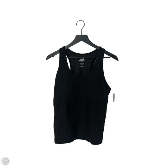 Athletic Tank Top By Alpine Tek In Black, Size: L