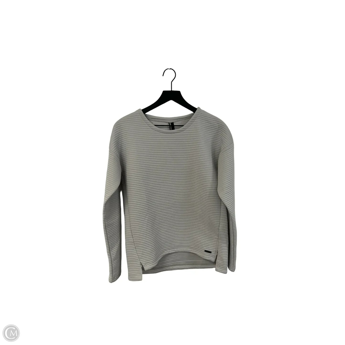 Sweatshirt Crewneck By Mondetta In Grey, Size: S