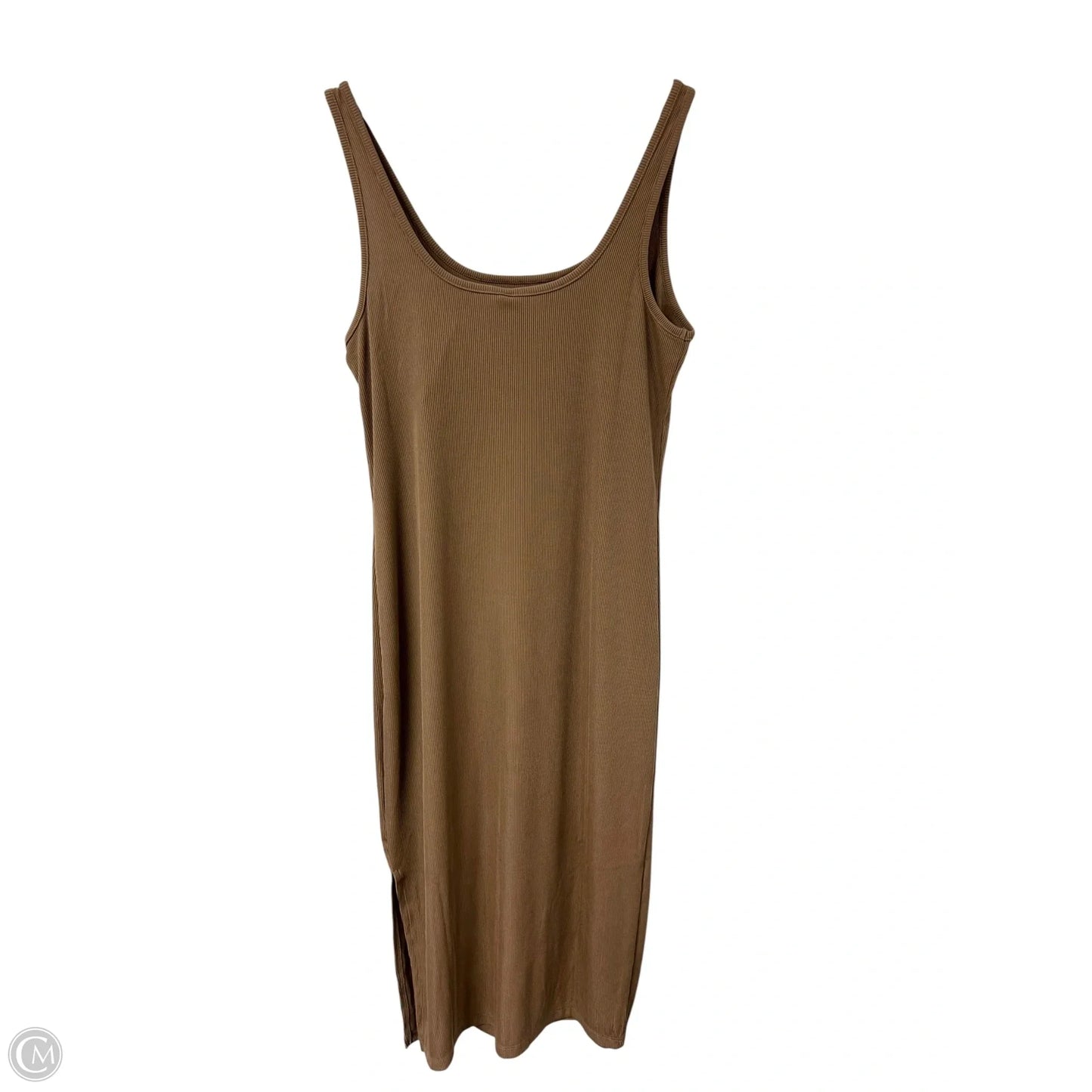 Dress Casual Midi By Wishlist In Brown, Size: L
