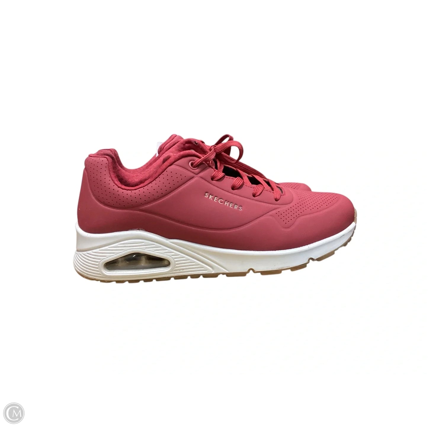 Shoes Athletic By Skechers In Red, Size: 9.5