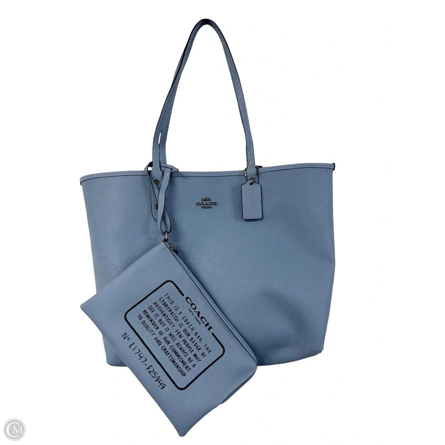 Tote Designer By Coach, Size: Large