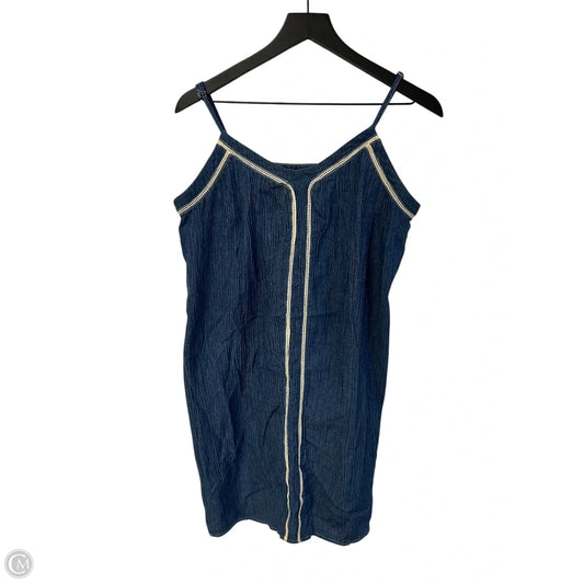 Dress Casual Short By Mystree In Blue Denim, Size: L