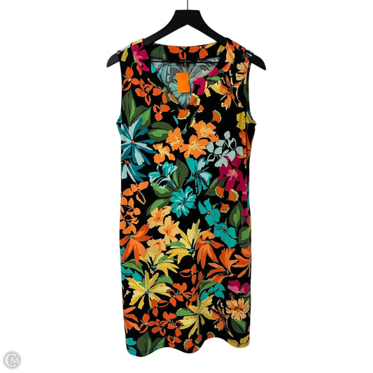Dress Casual Short By Tribal In Floral Print, Size: M